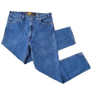 Vintage Levis Silver Tab Straight Narrow Jeans 36x30 Blue Denim USA